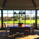 Steel screens & doors on a home in Dorset