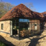 Steel screens & doors on a home in Dorset